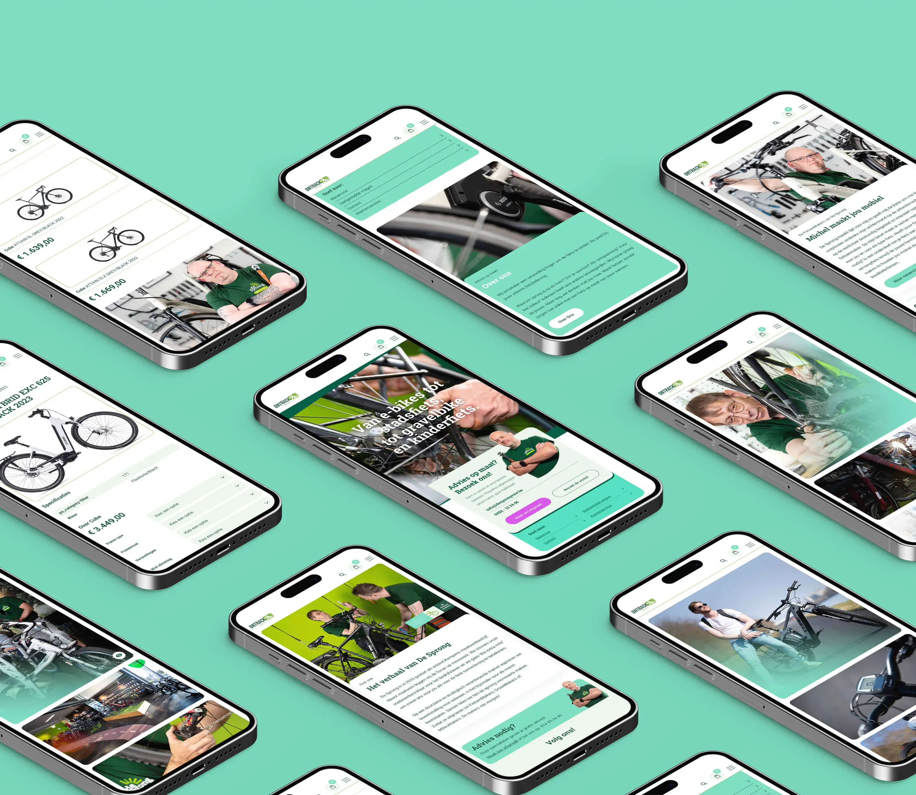 De sprong Ontrack Mobile