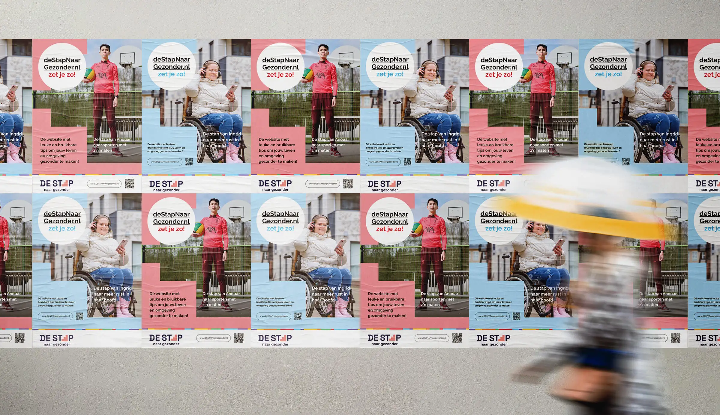 De stap naar gezonder posters